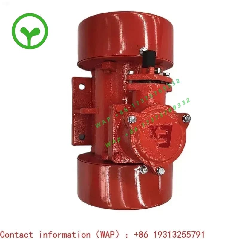 【2026】1.5/2.2kw,380v 30KN AC Electric Vibrating Motor For Vibrating Screen