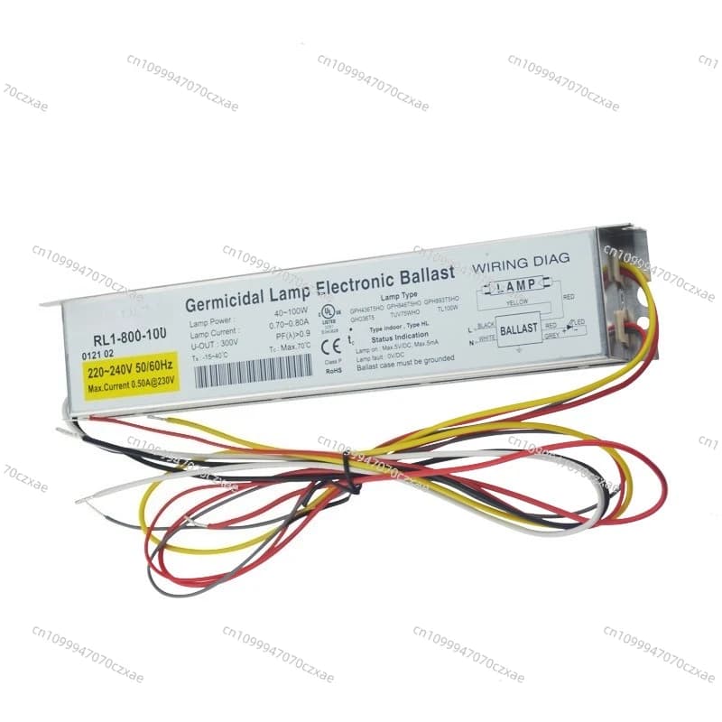 RL1-800-100 100W/75W/80W Water Treatment Electronic Ballast