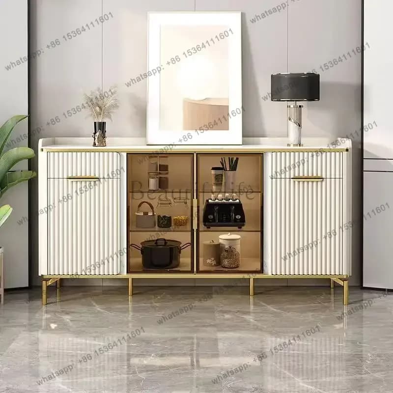 Luxury Living Room Cabinets Design Storage Decor Unique Display Cabinet Senior Nordic Vitrina Furniture Living Room