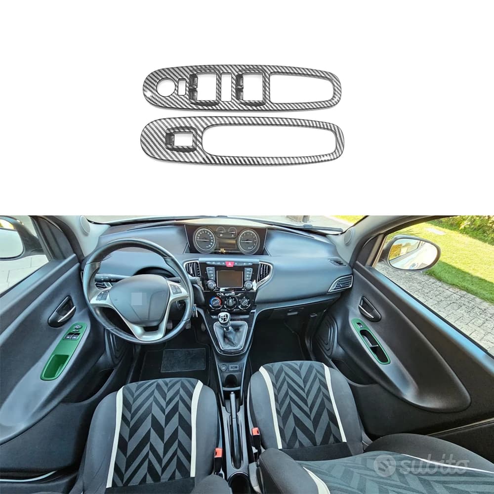 Suitable for high-end Lancia Ypsilon front door lifting glass switch decoration