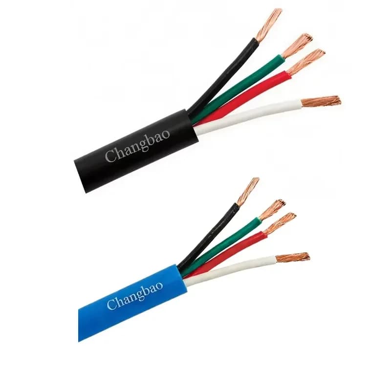 for 4 Core OFC Speaker Cable 10 12 14 16 18 AWG PVC LSZH Insulated Audio Wire for Communication Copper Speaker Cable ODM OEM