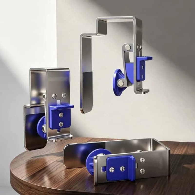 Quickly Press The Drawer To Install The Artifact Panel Holder Clip Auxiliary Tool Drawer Clip And Surface Hardware Accessories