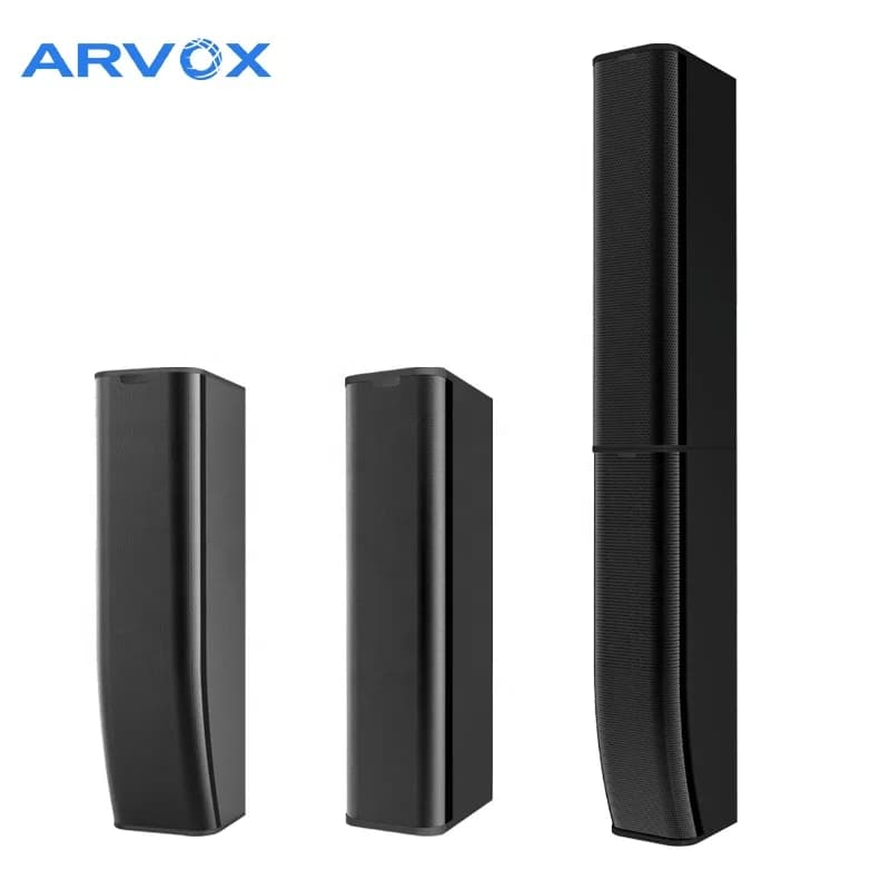 Column Speaker With Wall Stereo Inlaid Hanging Wall Stereo Line Array Column Portable Pa Speaker System Pa System Voice Recorder
