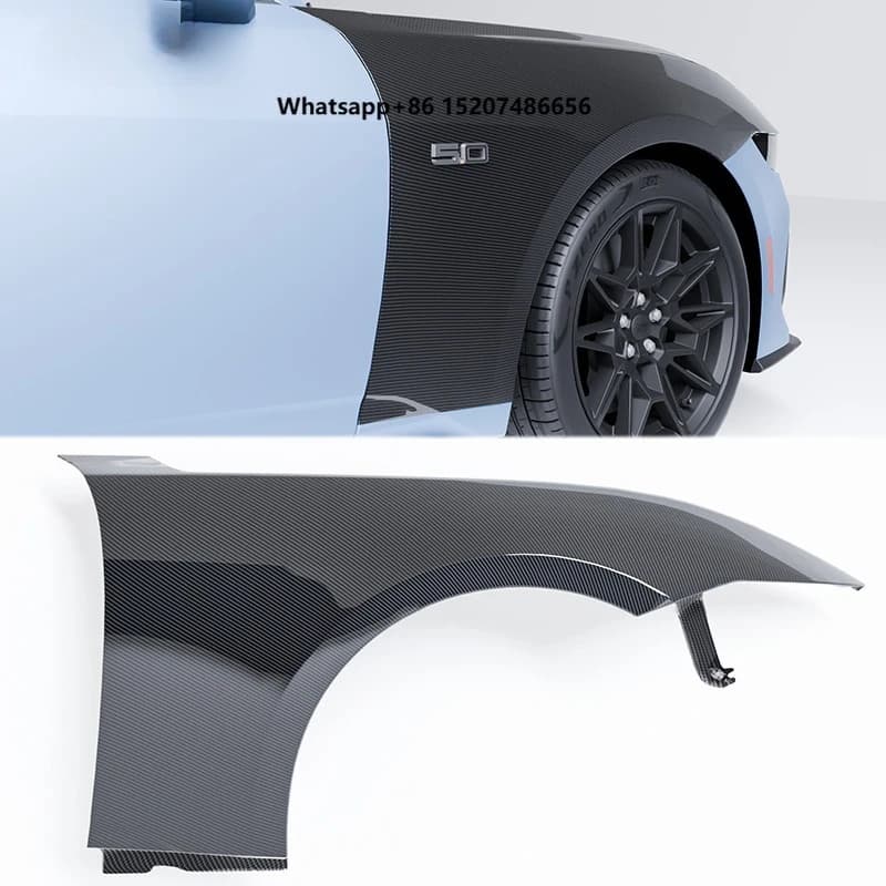Dark Horse S650 Gt350 Gtd Style Carbon Fiber Vent Front Fender Auto Parts for  Car