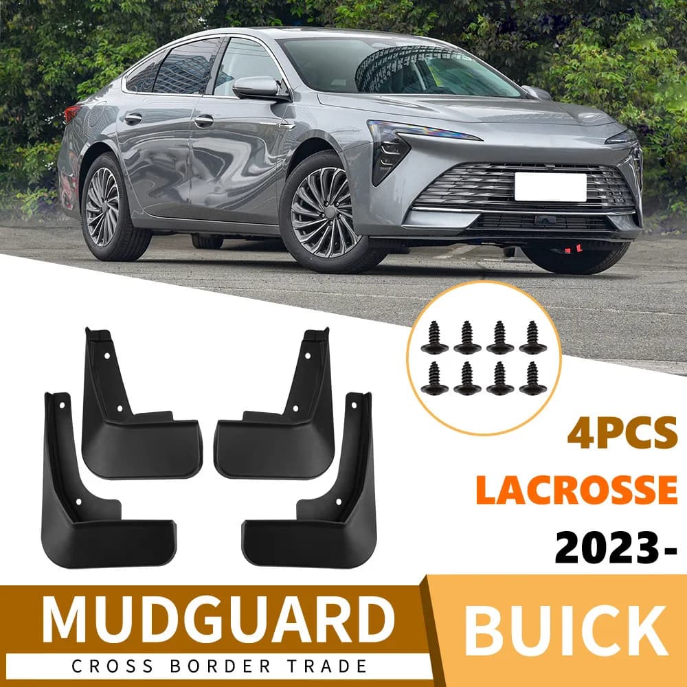 For 2023 Buick Lacrosse car fender soft rubber tile tires car accessories 4runner accessories mud flaps fender flares