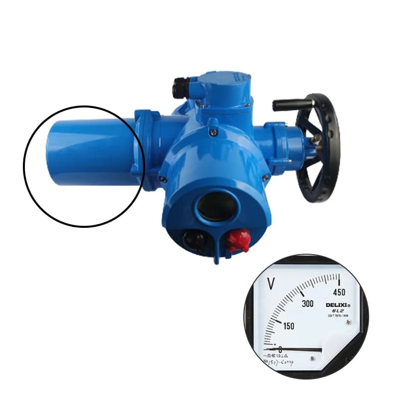 Custom 220V-460V Multi-Turn Electric Actuator Gate Structure OEM ODM China IP67 220V 380V 50Hz