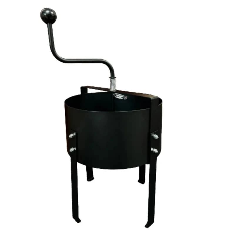 Rotating Metal Soil Sieve – Gardening, Potted Plants, Compost Filtration, Removes Debris