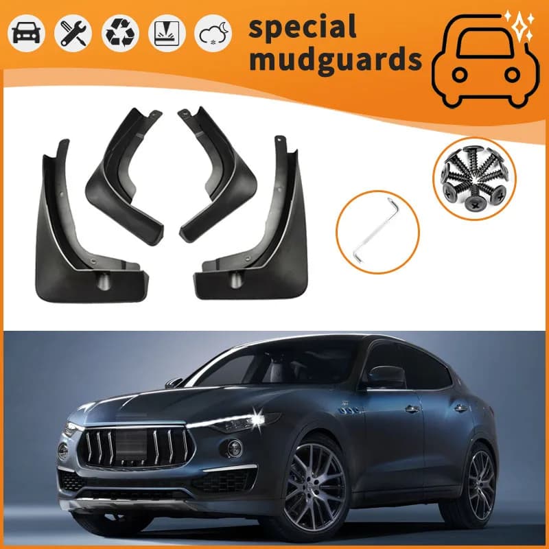 Suitable for 18-24 Maserati Levante Levante fender car tire anti-splash mudguard skin