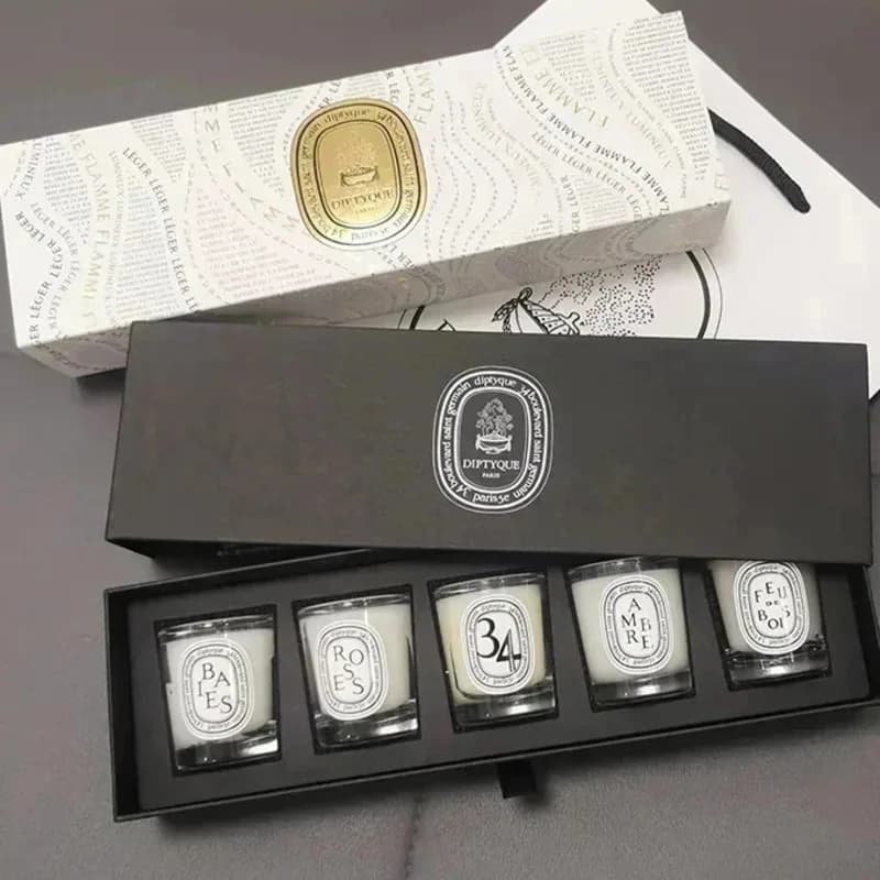 Diptyques Aromatherapy 2024 New Light Luxury High End Niche Candle Set Room Decoration  Romantic Expensive Unique Gifts