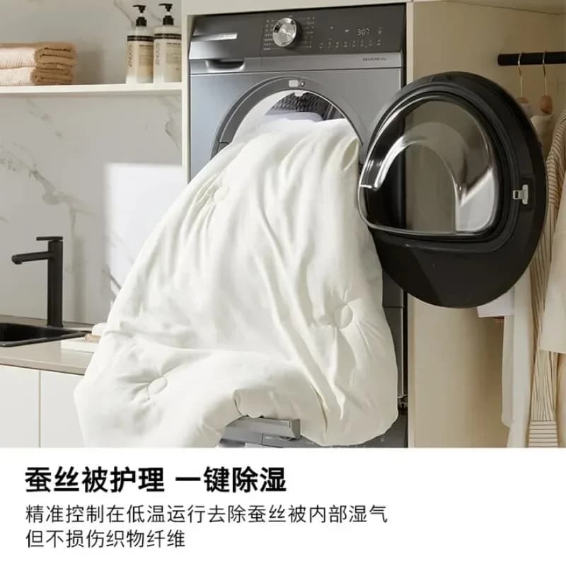 Dryer, household 10KG large capacity heat pump dryer