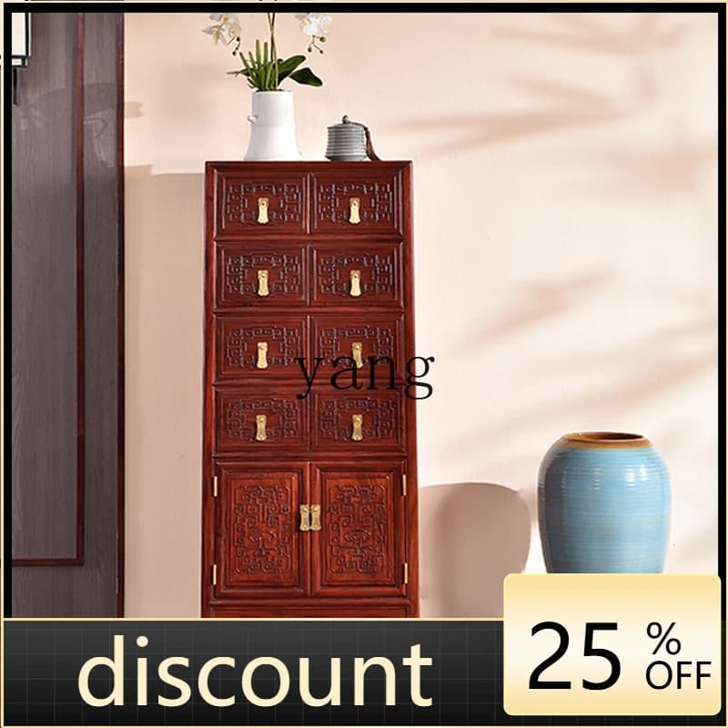 LMM storage rosewood chest Chinese mahogany storage cabinet