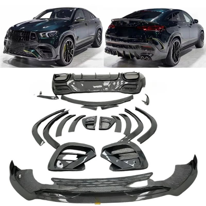 High Quality Carbon Fiber Style Body Kit For C167 GLE350 GLE450 GLE53 GLE580 GLE63S Exterior Tuning Auto Replacement Parts