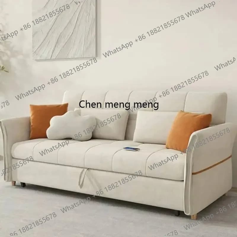 Minimalist Nordic Sofas Beds Soft Simple Foldable Design Living Room Sofa Bed Modern Kawaii Divani Da Soggiorno Home Furniture