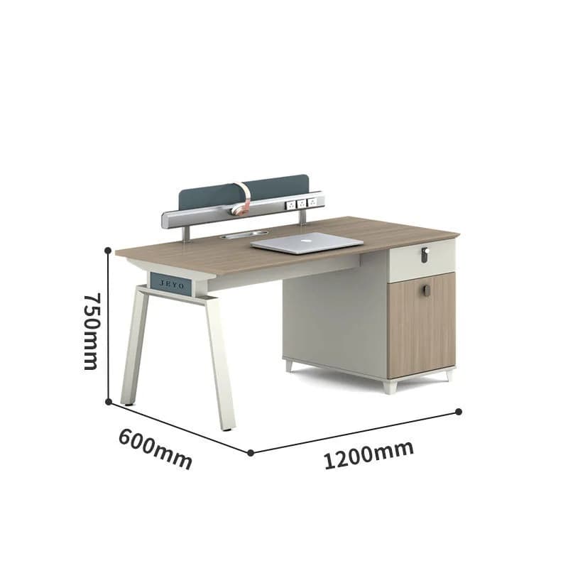 Side by side multi-person staff seat financial workbench accounting desk y