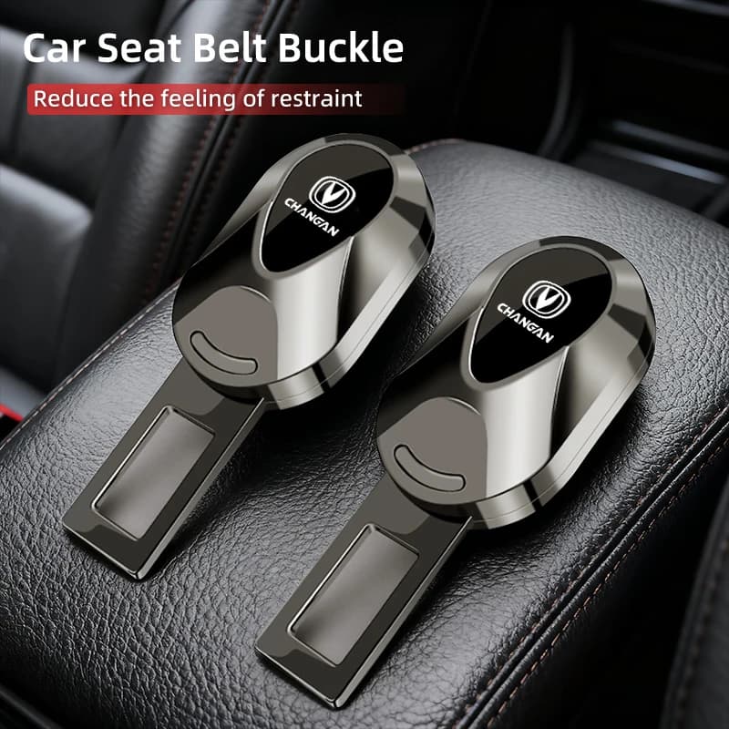 Car Seat Belt Extender Metal Safety Belt Buckle Clip Accessories For Changan CS75 CS35 CS15 CS95 RAETON CX70 CS55 EADO CX20 CS15