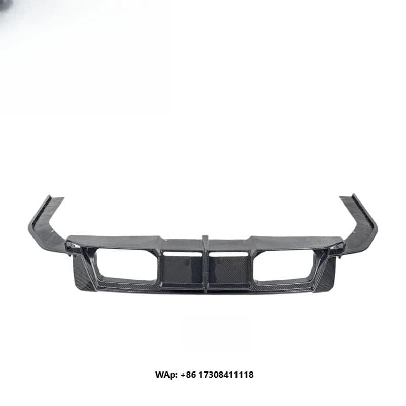 DRY Carbon Fiber Rear Bumper Diffuser Splitter for  G80 M3 G82 G83 M4