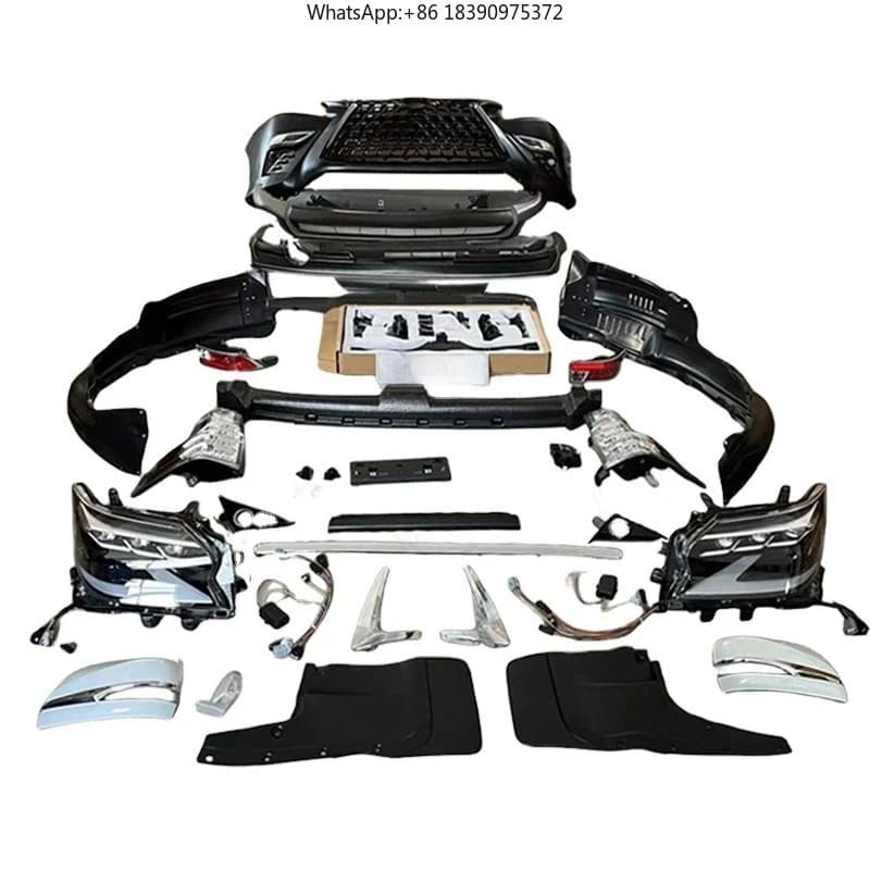 Best Quality Bodykit for 2010-2019 Front Rear Bumper Grille Full Body Kits Upgrade 2020