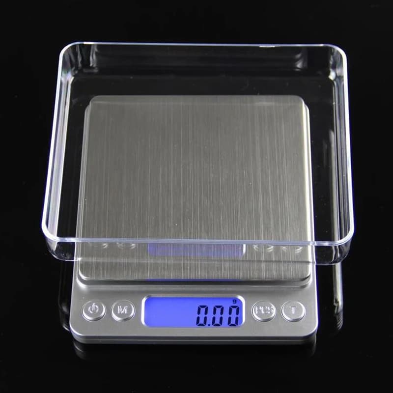 Báscula Digital báscula electrónica  peso 3kg 0,1g estuche  bolsillo báscula  joyería balanza  cocina  alimentos plata