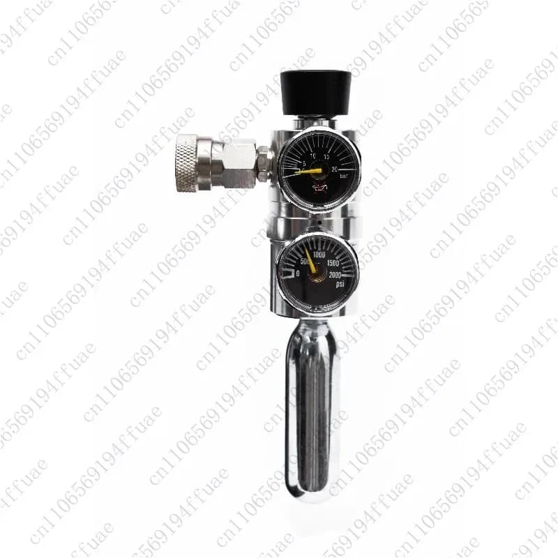 Double gauge pressure reducing valve 9bar extraction pneumatic coffee machine special