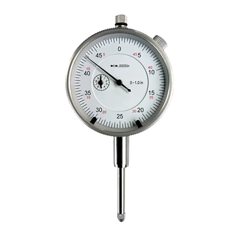 High Precision 1 Inch Dial Indicators 0.0005in Resolutions Dial Gauge Clock Meter