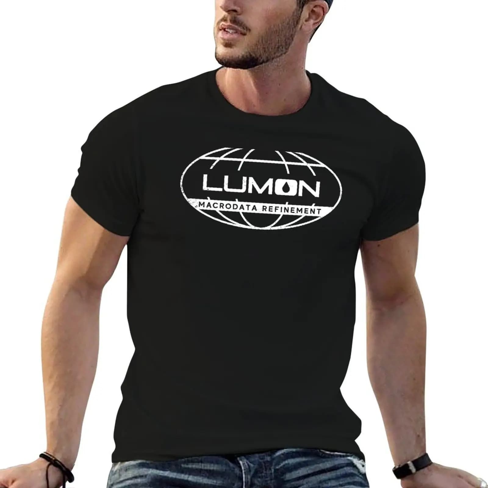 Vintage Lumon Logo T-Shirt football t shirt plain men graphic t shirts
