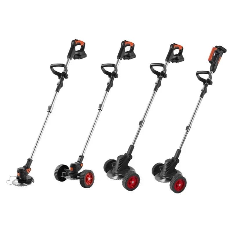 Electric lawn mower rechargeable agricultural lithium battery lawn mower small household multi-function lawn mower irrigation m