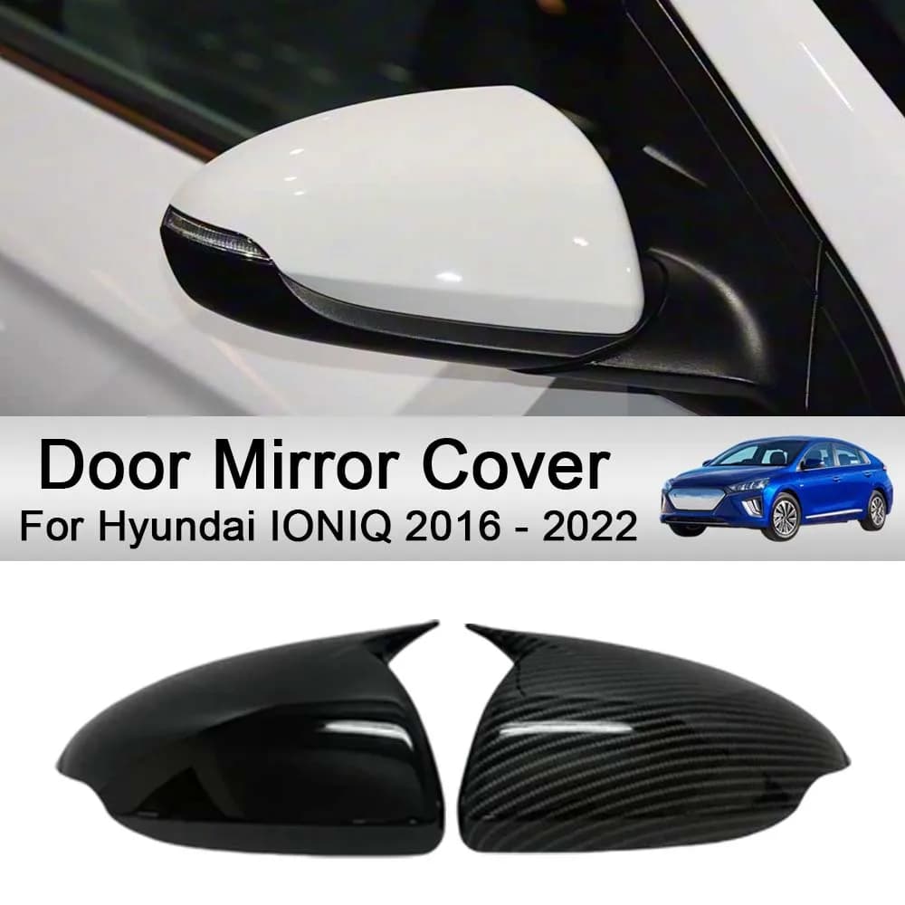 Car Decoration Door Mirror Cover For Hyundai IONIQ 2016 - 2022 Car Rearview Accessories Car Upgrade Modify A Car