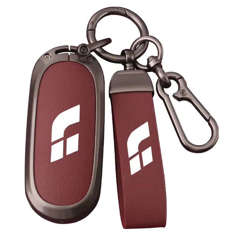 Premium Zinc Alloy Key Cover Case for Li Auto L7/L8/L9/L6 - Protective Key Fob Shell Keychain