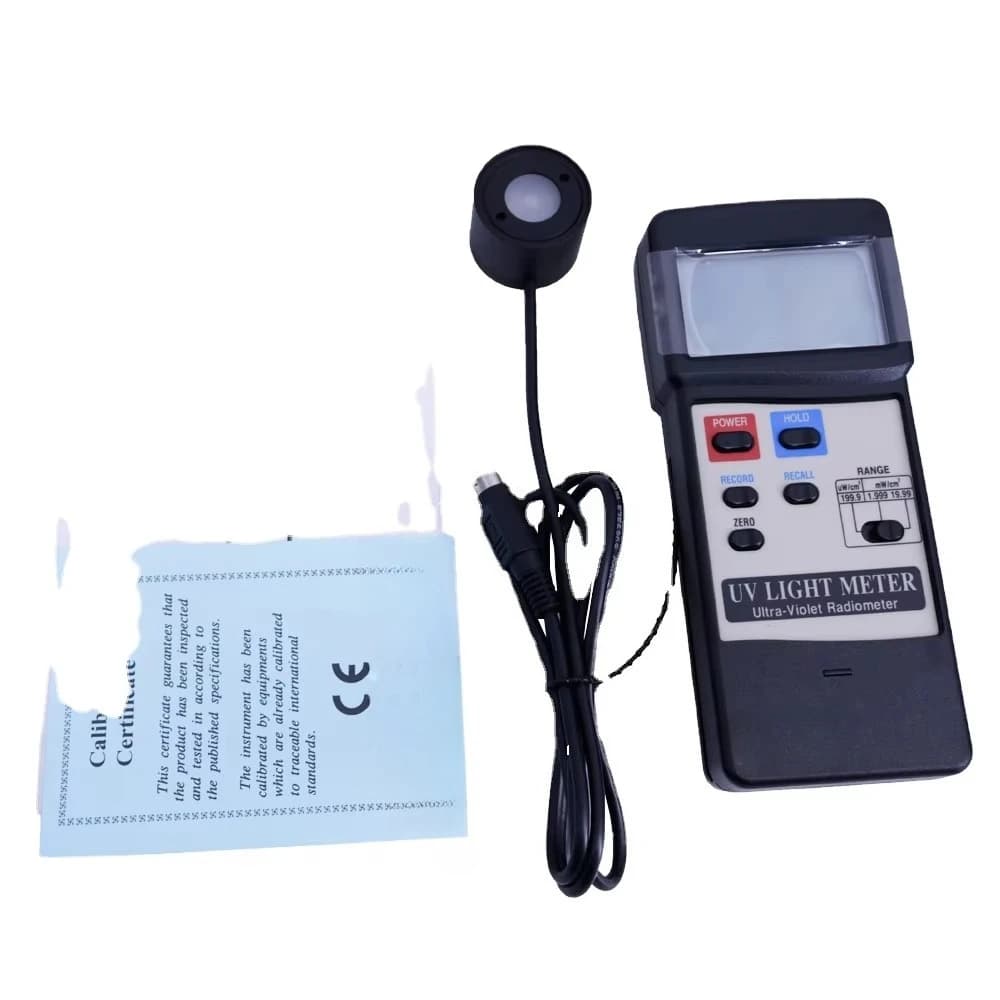Lutron UVC-254A UVC Light Meter Ultra-violet Irradiance Tester Range  199.9uW/cm*2, 1.999mW/cm*2 and 19.99mW/cm*2