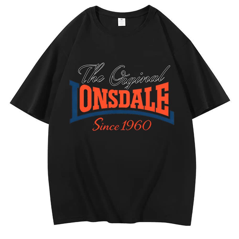 2026 LONSDALE World Rally Championship Fan Edition LONSDALE Cotton Short Sleeve T-shirt Half Sleeve