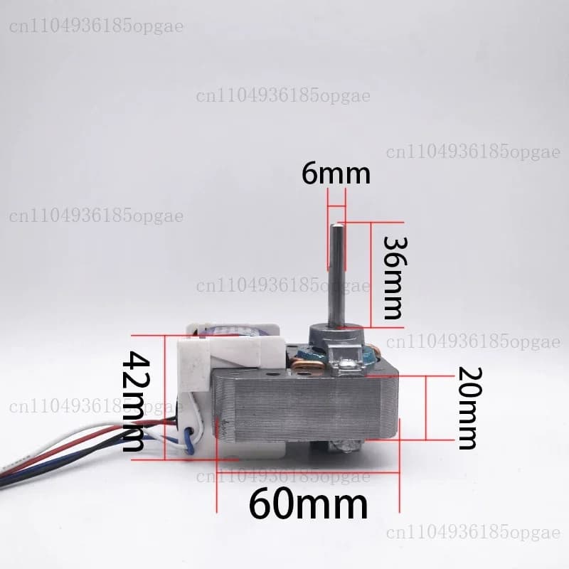 YJ60-20 universal cover pole asynchronous motor miniature circulating fan motor 220V motor