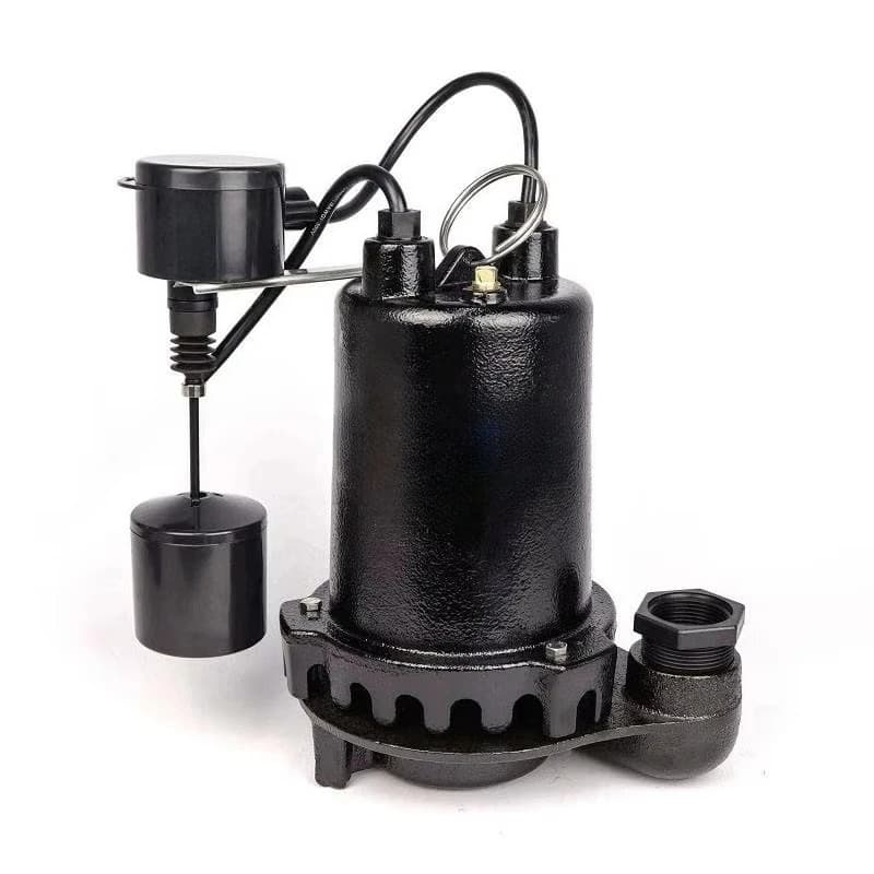 Household submersible dirty drainage pump, large-capacity automatic overload drainage pump