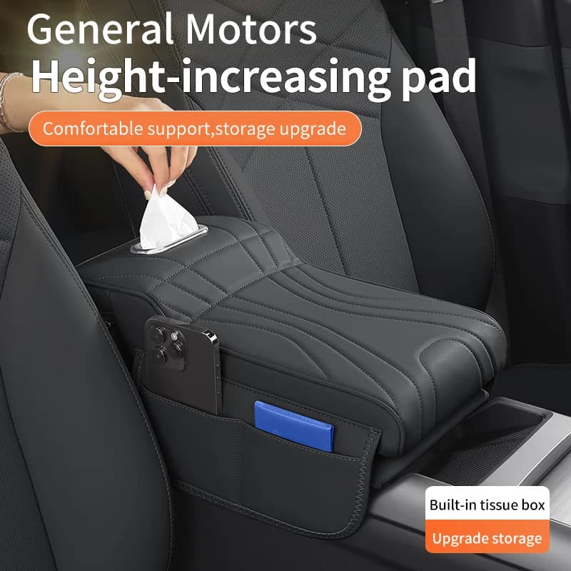 Car Central Control Console Leather Heightening Pad For Cupra Ateca Born Leon ST IBIZA Raval Formentor VZ5 Terramar VZ Tavascan