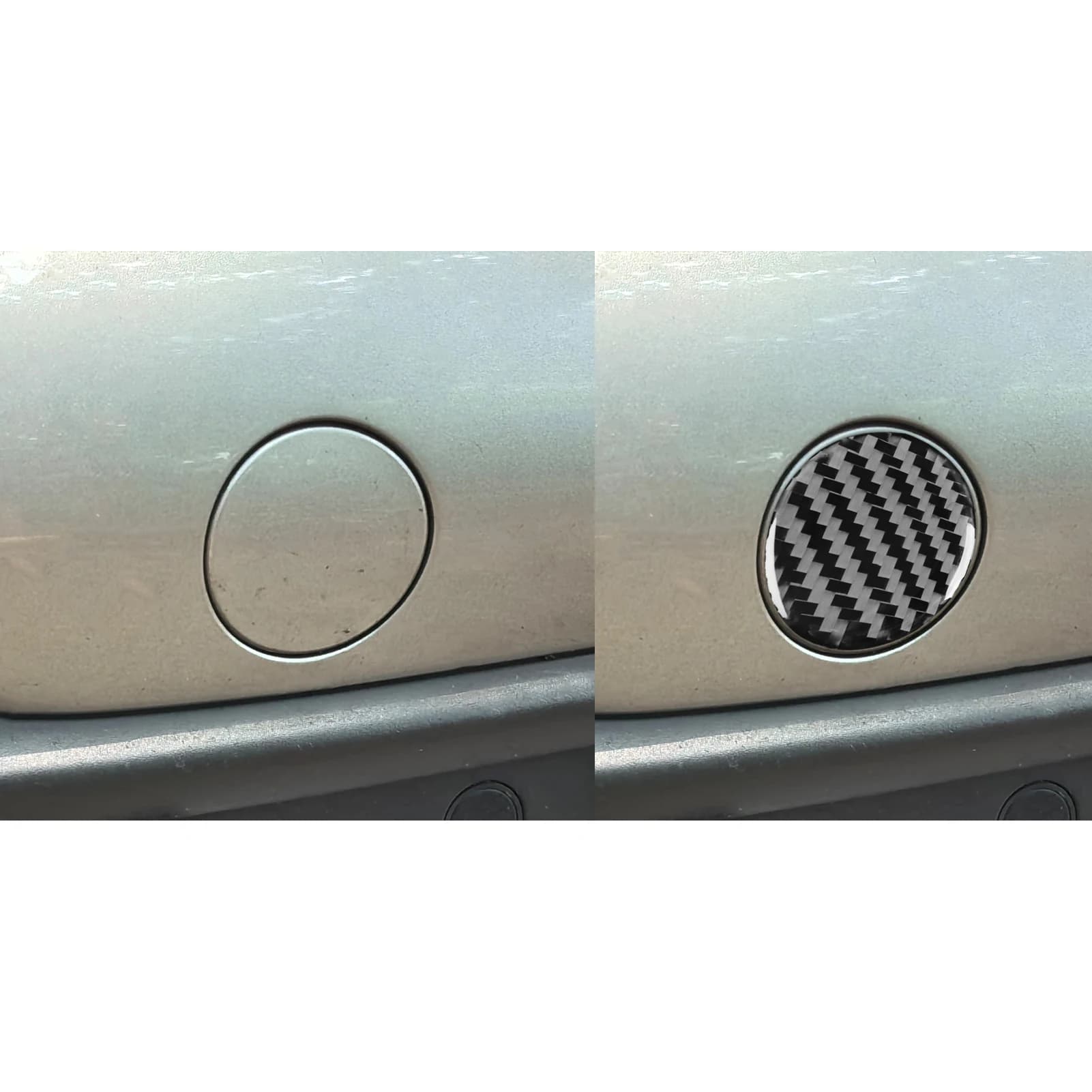 YYG For Porsche 911 992 2019—2023 Carbon Fiber Outer Tailer Hook Panel Car Interior Accessories Cover Trim Sticker Modification