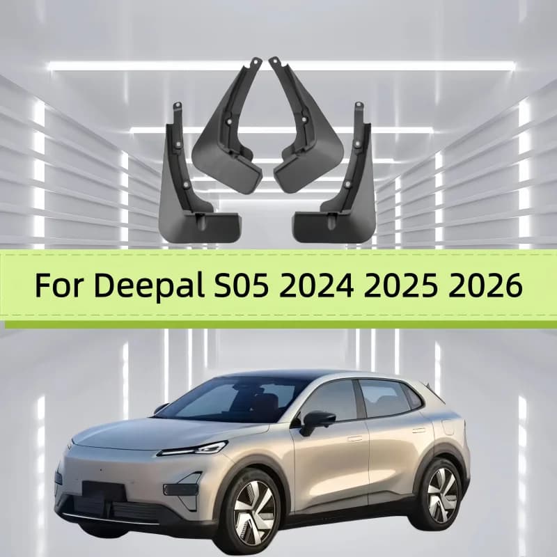 For Deepal S05 2024 2025 2026 Car Mudguards MudFlaps Mud Flaps Fender Front Rear Flaps Anti-Splash Guard Auto Tools Accessories