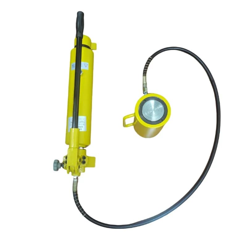 Hydraulic kilogram, top ejector, ejector, hydraulic manual pump