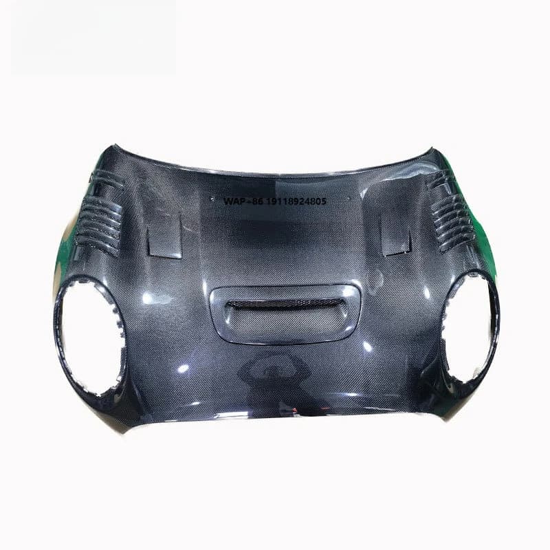 2009-2014 for  Mini Cooper Convertible DTM Style Carbon Fiber Engine Hood Cover New with Included Clips