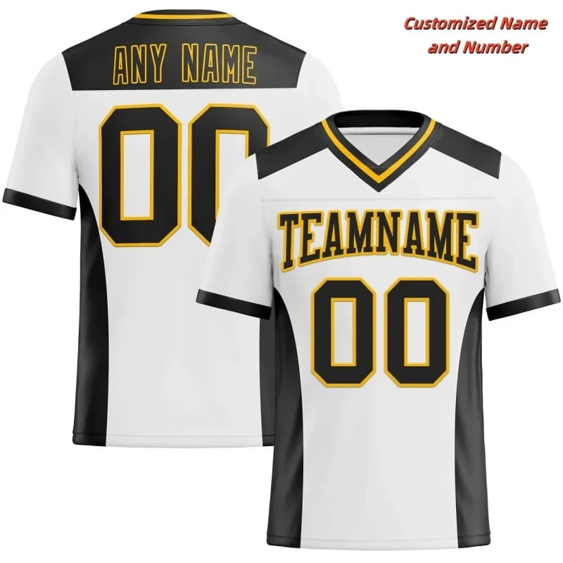 Custom T-shirts for men with 3D-printed color-block stripes, soccer and basketball jerseys, and V-neck sports T-shirts