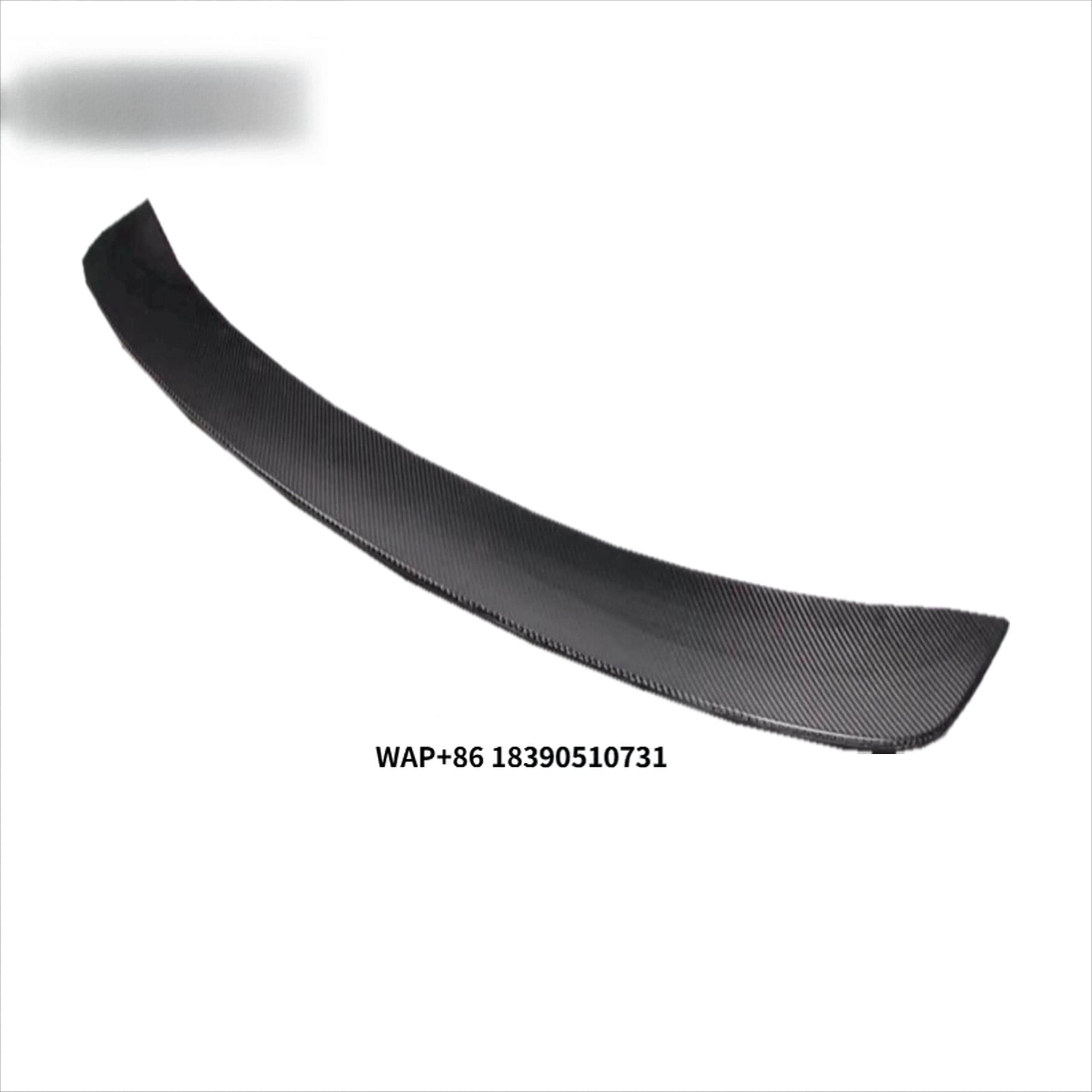 Black Carbon Fiber Rear Spoiler Is Suitable For Glc220 Glc43 Glc63 W253 Coupe Top Rear Trunk Lid Wing