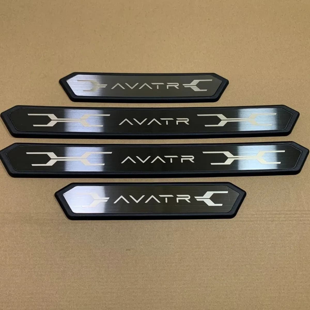 ABAIWAI For AVATR 11 12 07 06 2024 2025 2026 2027 Door Sill Plate Stainless Steel Styling Car Sticker Interiors Auto Accessories