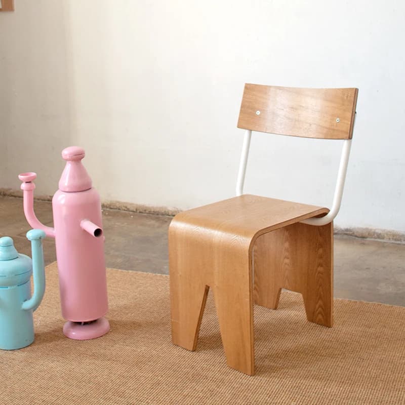 Nordic Bentwood Designer Chair Creative Retro Cafe Minimalist Studio Lounge Artistic Dining Seat for Shops