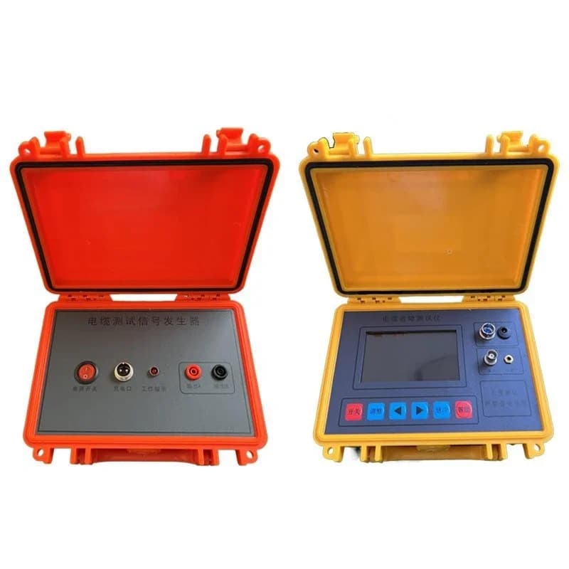 Cable fault tester for street lamp cable maintenance