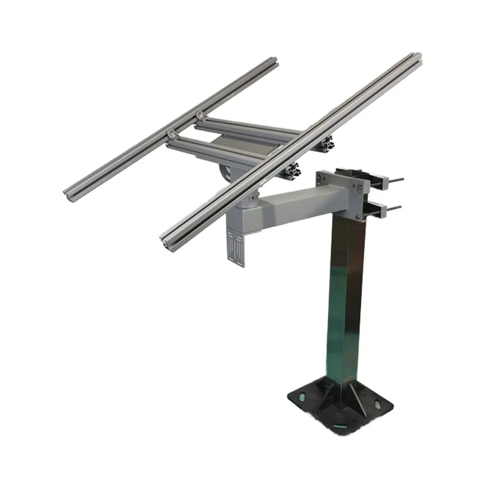 Outdoor Waterproof POE Network Solar Panel Bracket for CCTV Modular Distribution