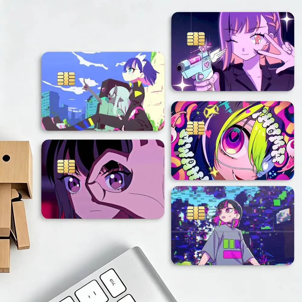 Dream Pop Zutomayo HD Waterproof Credit Card Stickers Silicone Decals For Chip Game Cards Gift