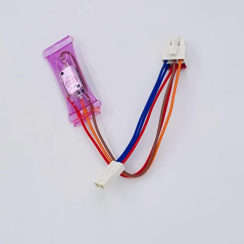1Pcs Refrigerator Defrost Thermostat N12-5 Action AC250V 10A Bimetal Defrost Thermostat Temperature Control Short Line 11cm