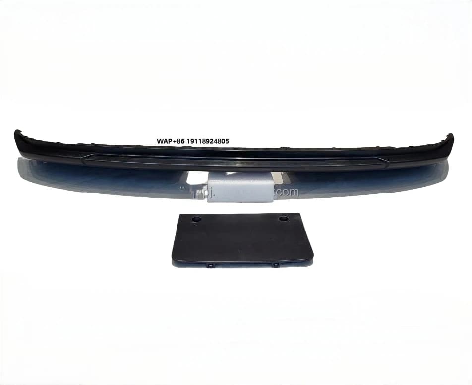 For RR vogue 2023 Base Upgrade to MANSORY Version Front and Rear Lip  Gloss Black with Exhaust  Body Kit