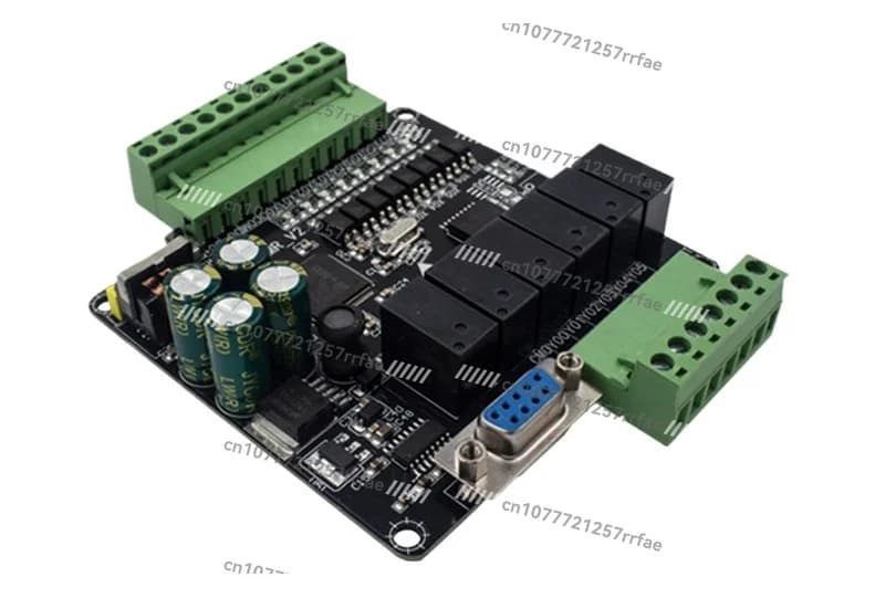 Industrial control board, domestic FX1N-14MR board PLC controller, online download power-off save cpu