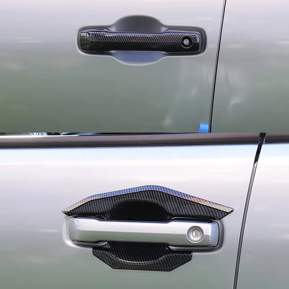 For Toyota Tacoma Car Door Handle Cover Stickers Protection Auto Handle Bowl Cover Exterior Accessories Trim Styling 2024 2025