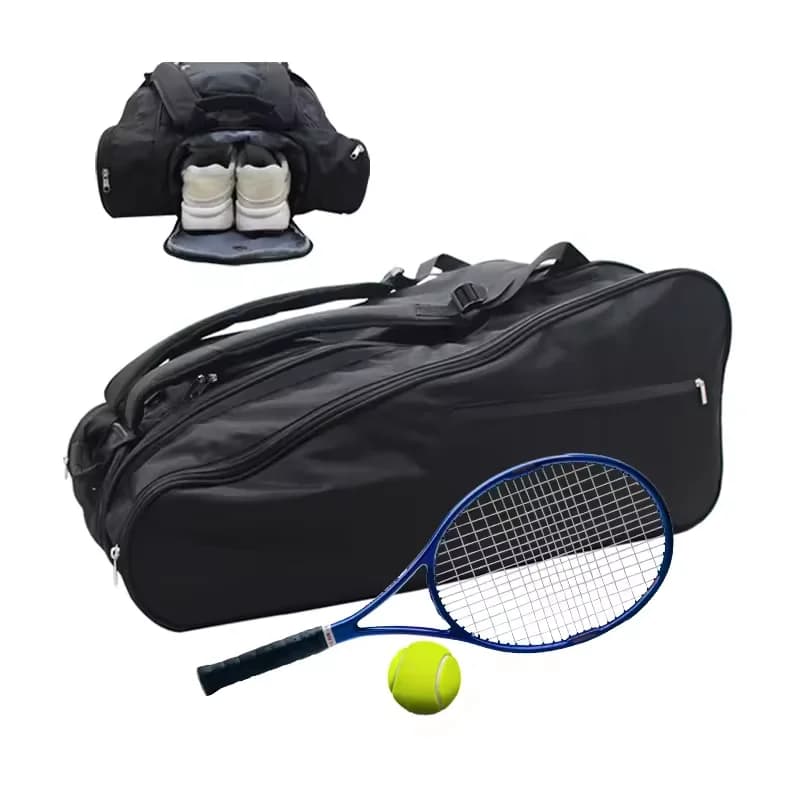 【Hot】Custom Wholesale Waterproof Tennis Bag Sport Equipment Convertible Racquet Backpack With Shoes Badminton Bag