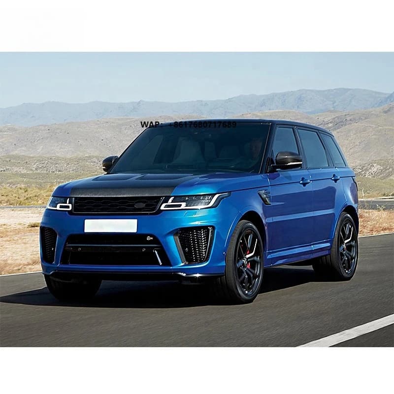 Body Kit Include Front Rear Bumper and Grille Fender Upgrade for 2018  RANGE ROVER SVR MODEL